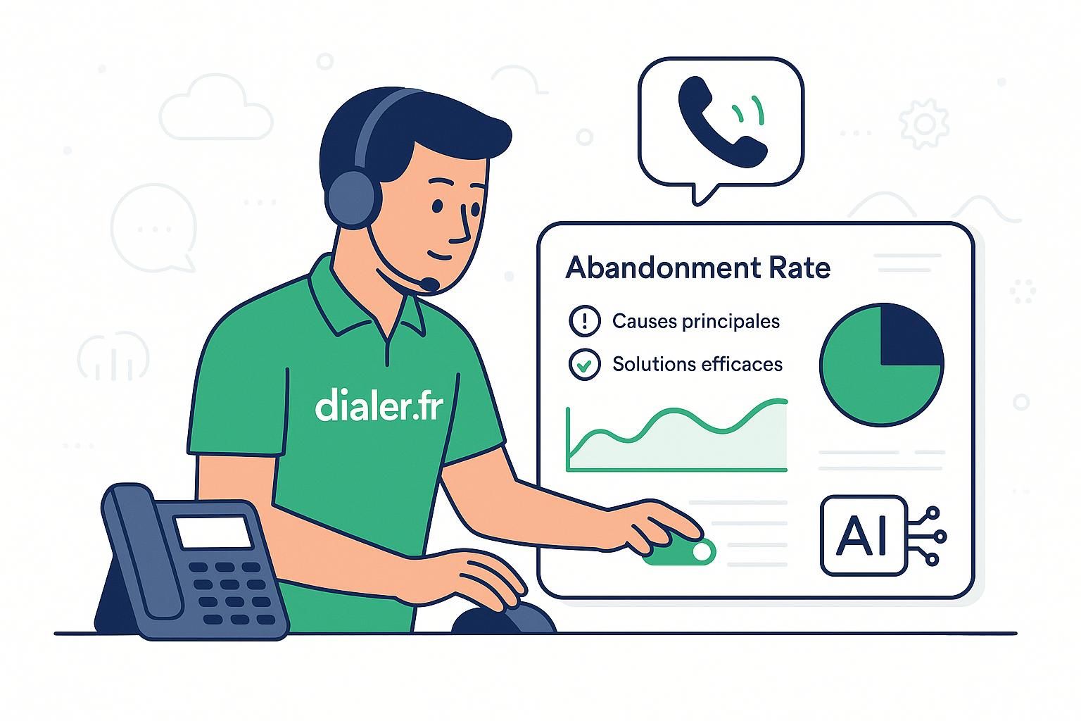 Comprendre le taux d&rsquo;abandon des appels : causes principales et solutions efficaces