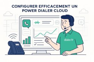 Configurer efficacement un power dialer cloud pour booster vos appels