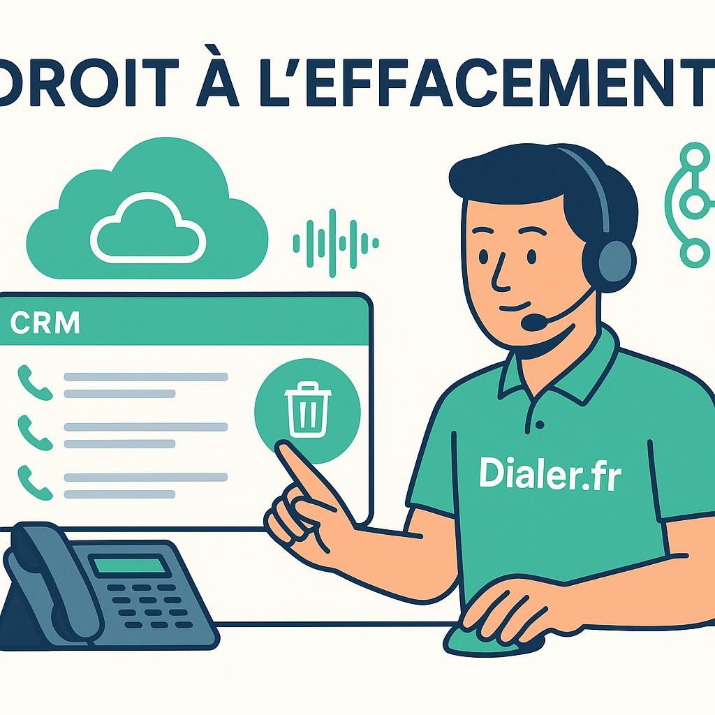 découvrez tout ce qu'il faut savoir sur le droit à l’effacement des enregistrements d’appels, les conditions de suppression des données oubliées et vos droits en matière de confidentialité.