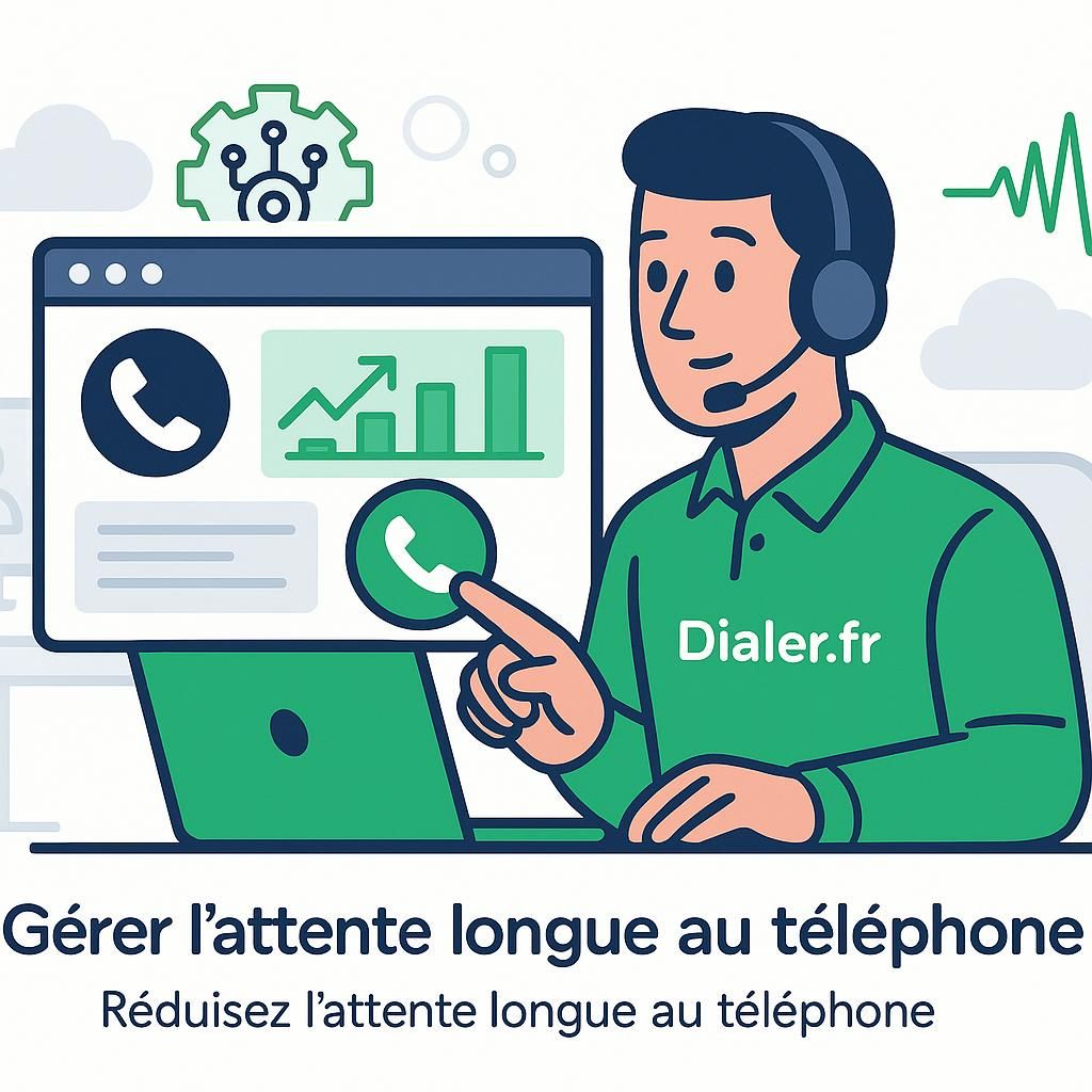 découvrez des techniques efficaces pour gérer l'attente longue au téléphone, apprendre à excuser ce désagrément et compenser vos clients avec professionnalisme.