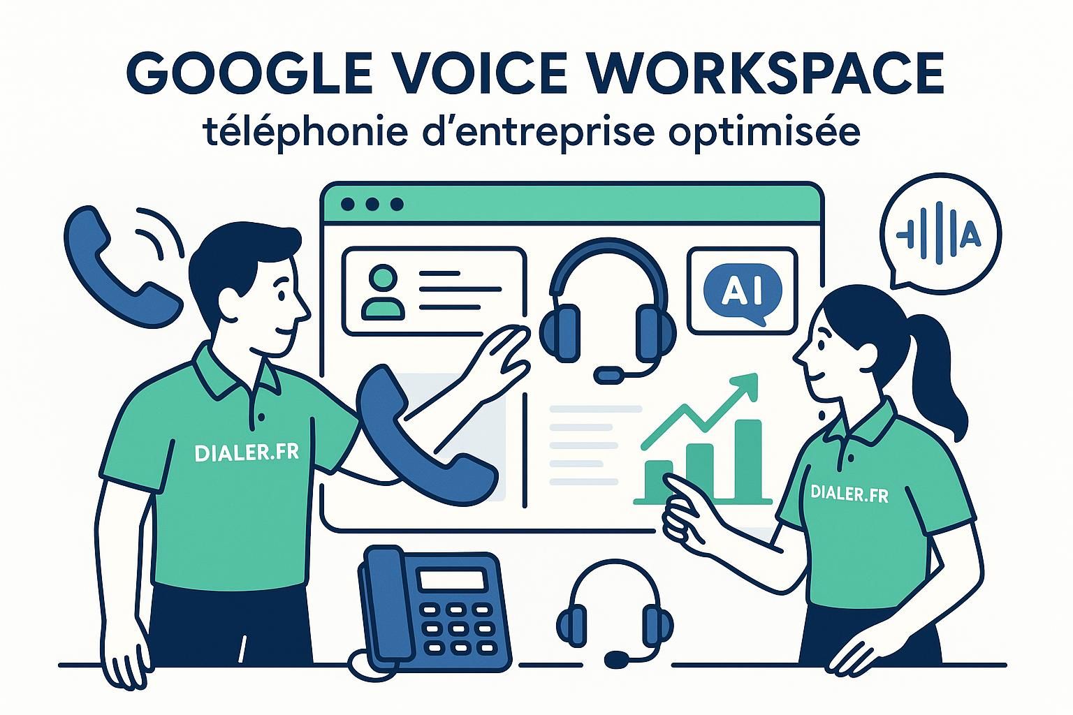 découvrez comment google voice workspace peut optimiser la téléphonie de votre entreprise, simplifier les communications et améliorer la productivité de vos équipes.