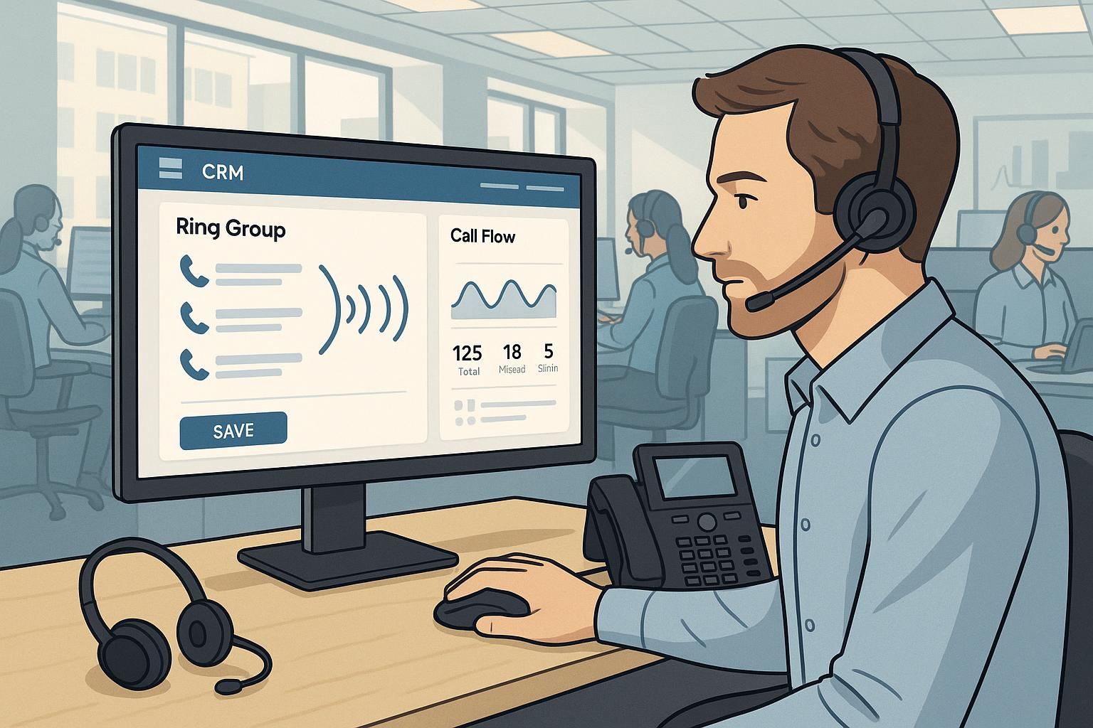 découvrez comment optimiser la gestion de vos communications grâce au groupement d'appels et aux sonneries simultanées pour une meilleure efficacité et réactivité.
