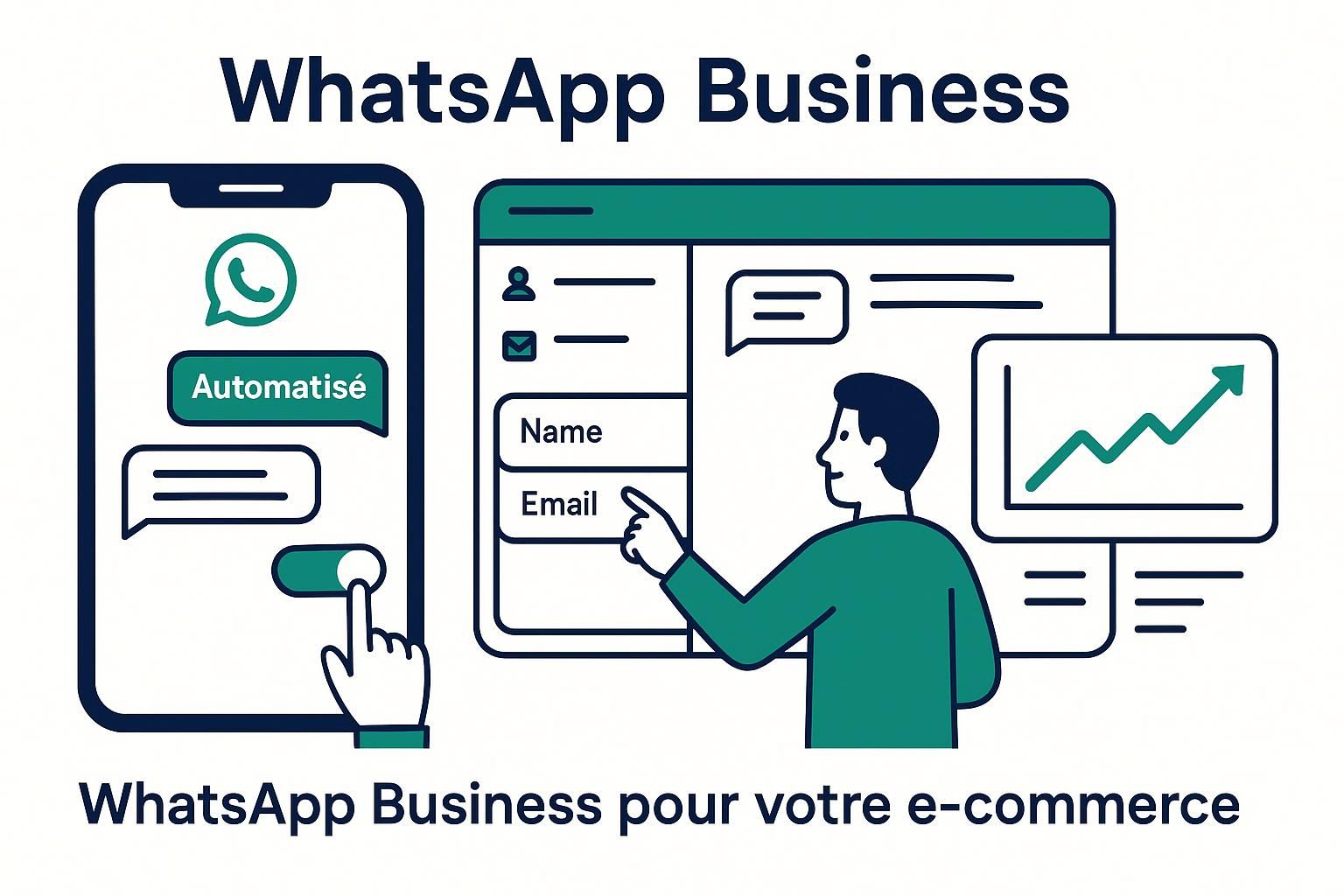 découvrez notre guide complet pour réussir votre ecommerce grâce à whatsapp business : astuces, stratégies et conseils pour booster vos ventes et améliorer votre relation client.