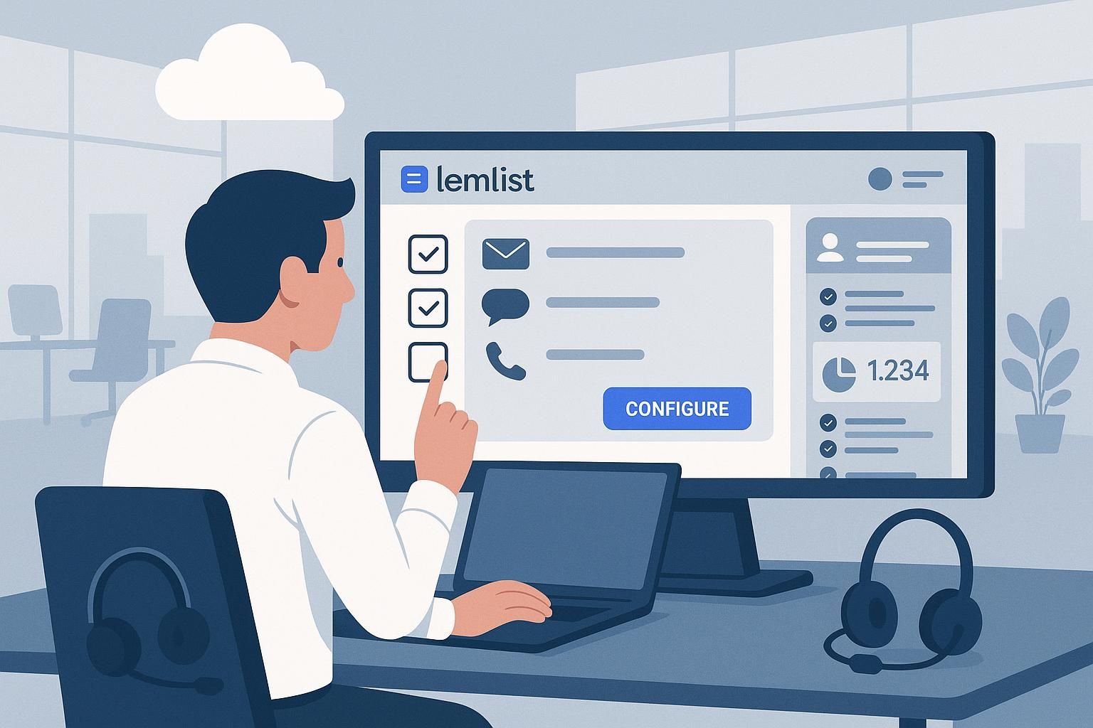 découvrez lemlist, un outil français d’outreach multicanal performant, idéal pour optimiser et booster l’efficacité de vos campagnes marketing.