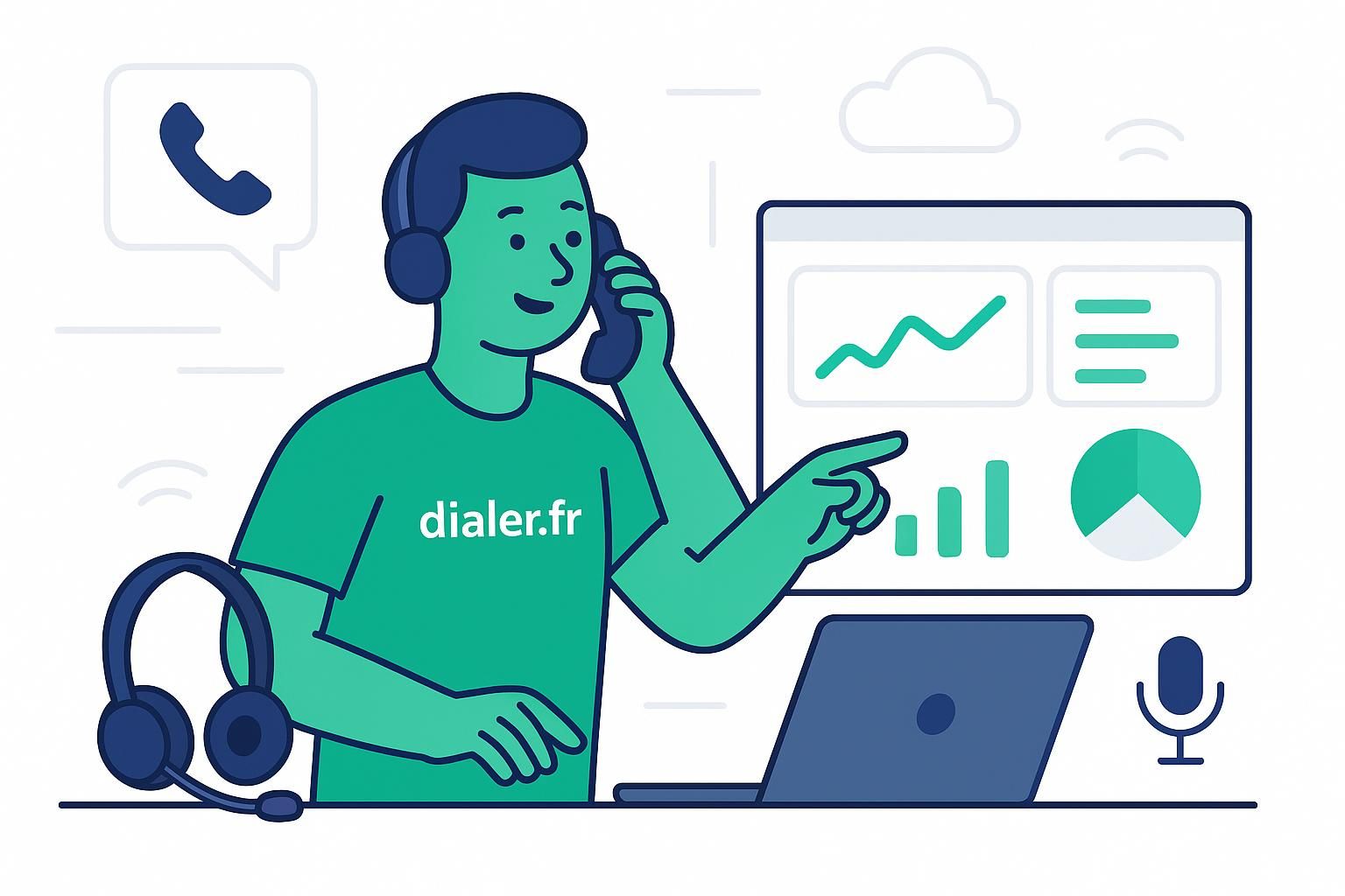 Modèles et conseils pour une cadence de prospection téléphonique efficace