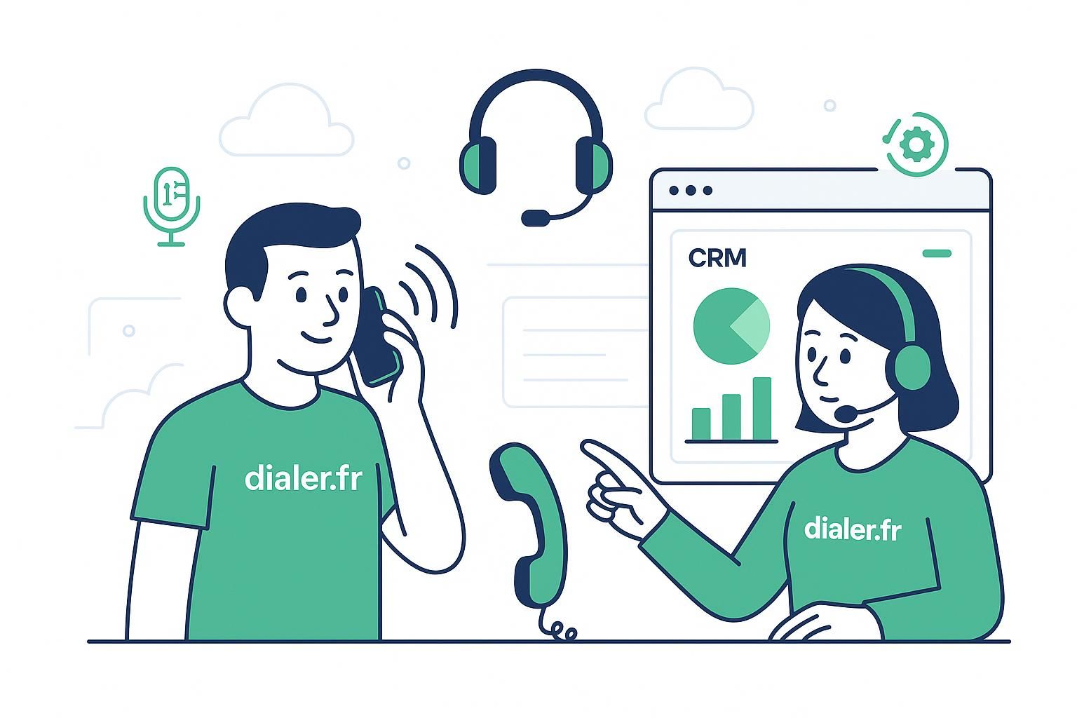 Optimiser la productivité d’une équipe commerciale 100 % remote en téléphonie