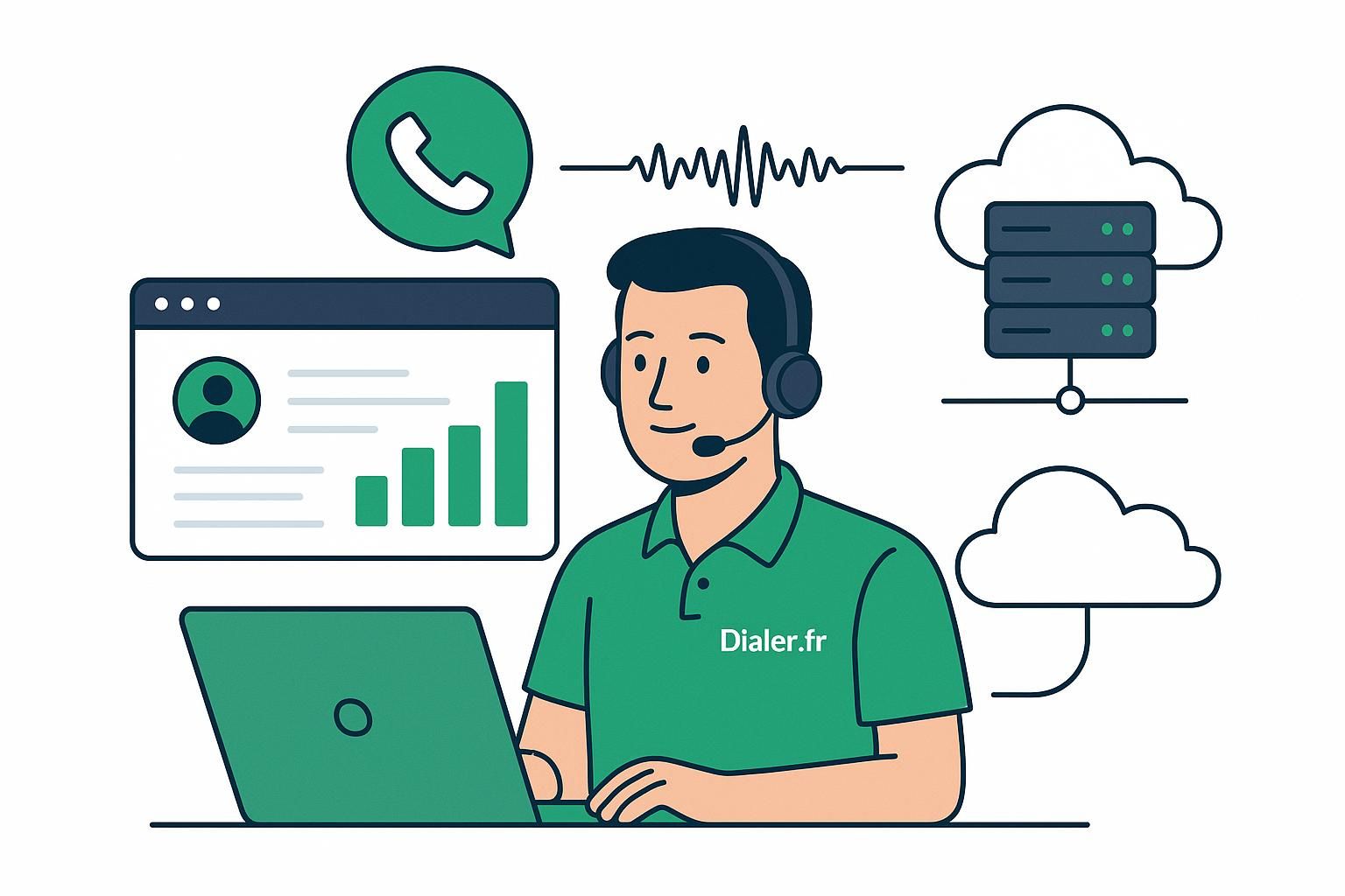 découvrez comment optimiser la téléphonie cloud et le wifi pour améliorer la communication et booster la performance de votre entreprise.