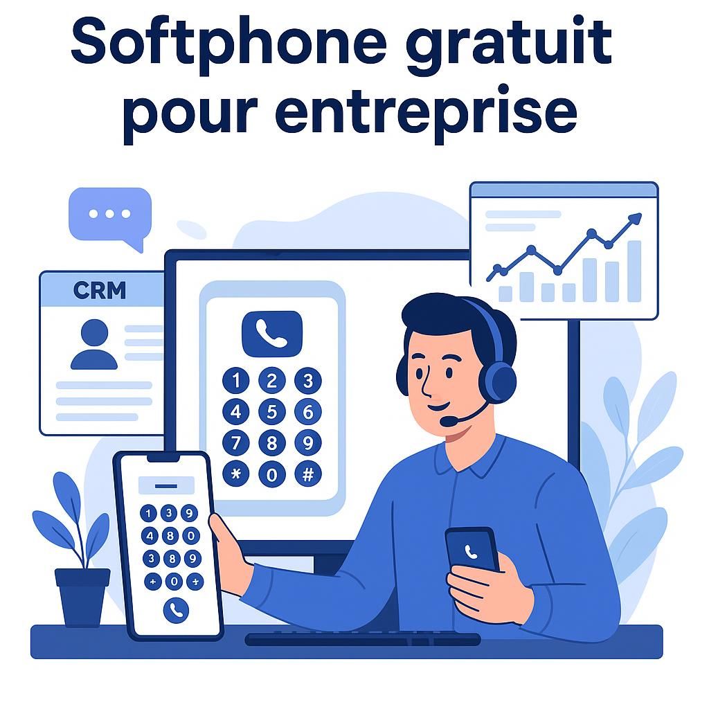 découvrez notre guide complet pour choisir le meilleur softphone gratuit en 2026, spécialement adapté aux besoins de votre entreprise.