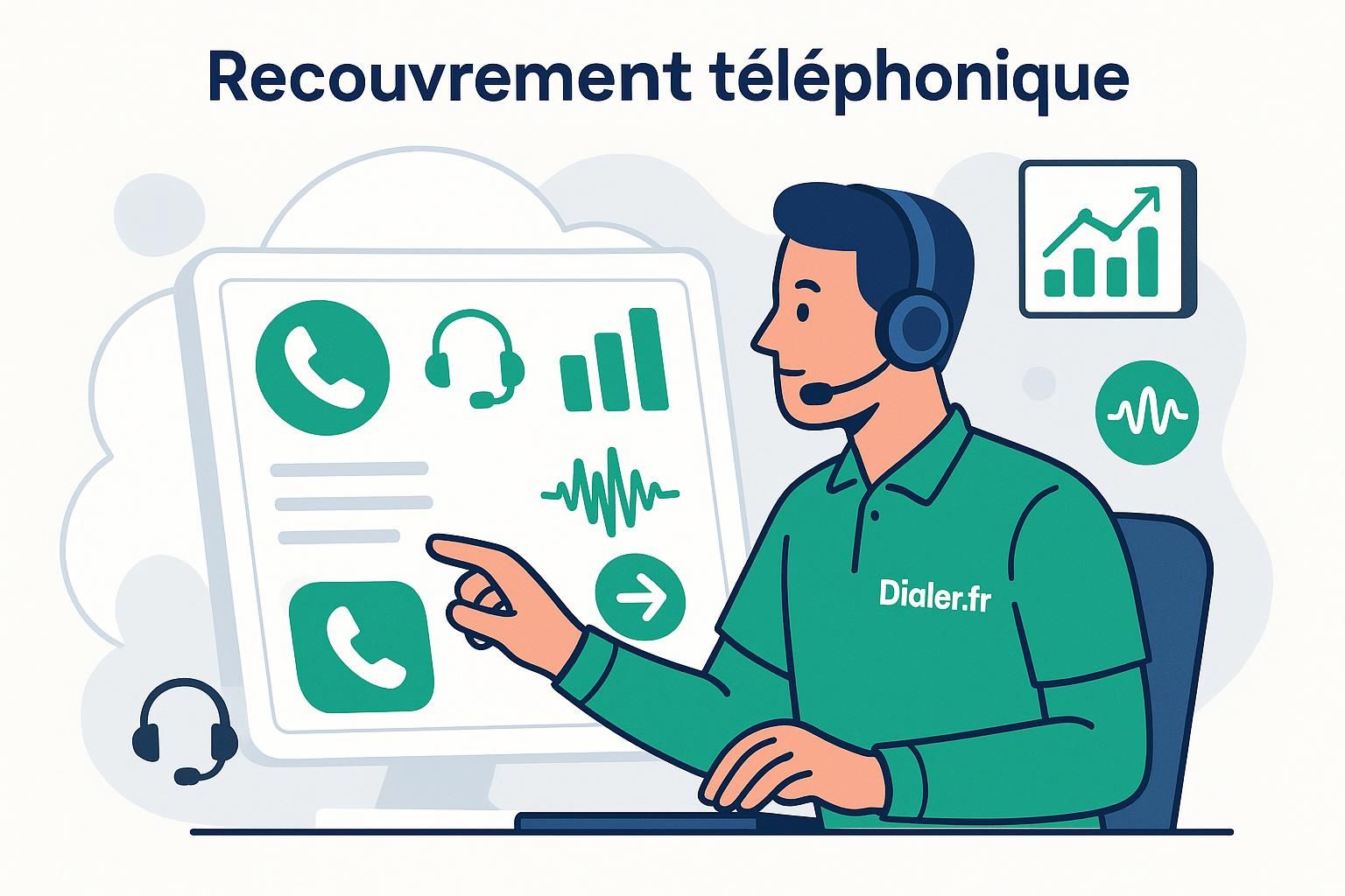 découvrez comment effectuer un recouvrement téléphonique efficace en relançant vos impayés avec tact, pour préserver la relation client tout en assurant le paiement.