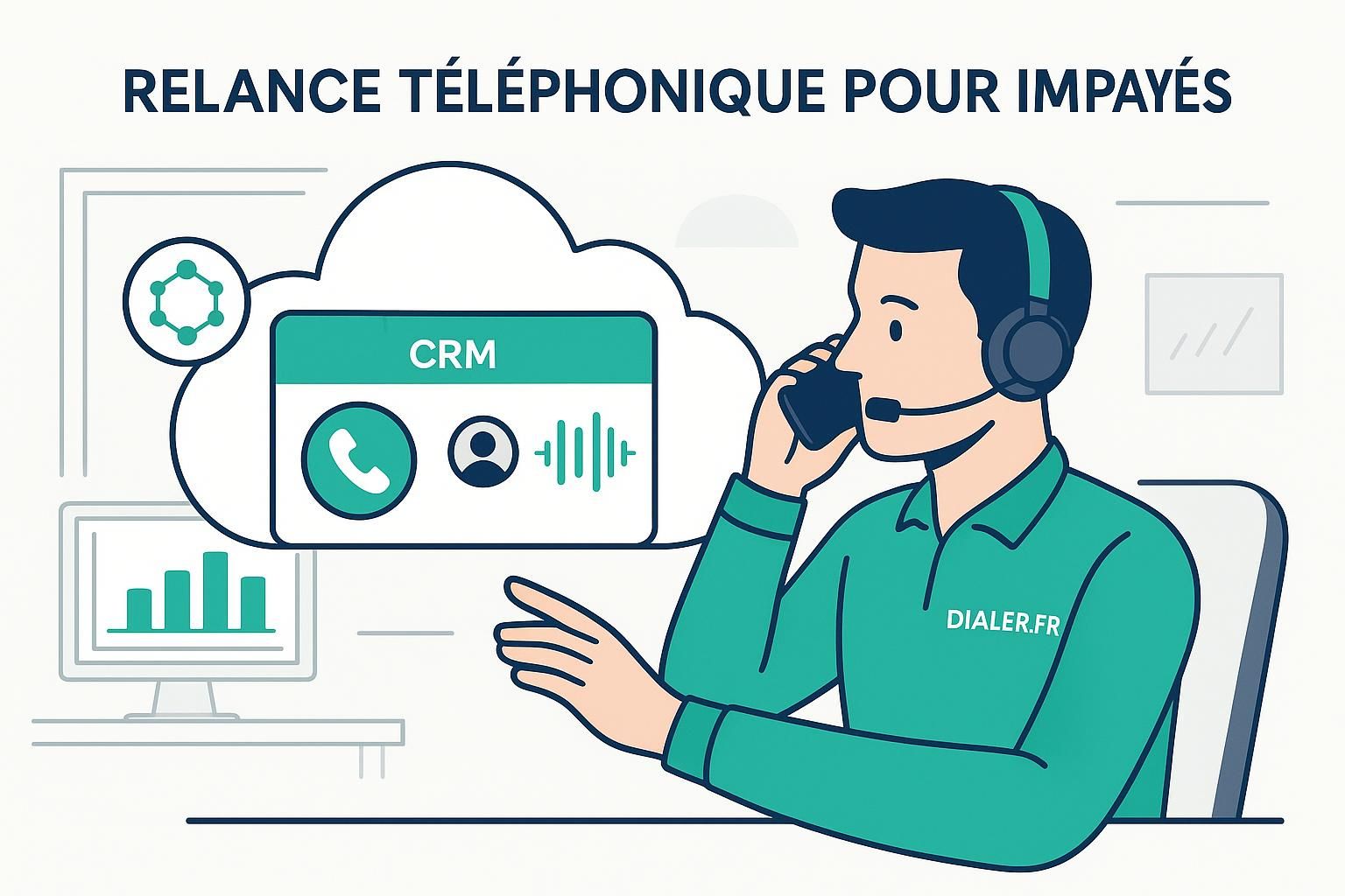 découvrez un script de relance téléphonique adapté aux différents niveaux d'intensité pour récupérer efficacement les impayés tout en maintenant une bonne relation client.