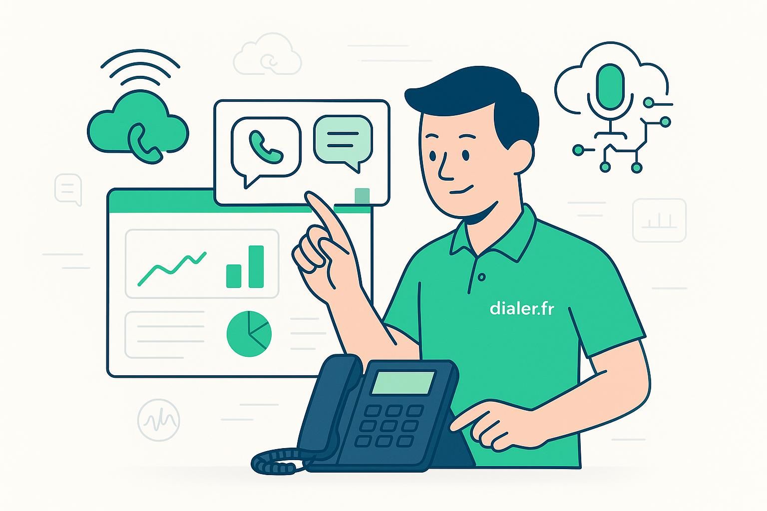 Softphone ou téléphone ip physique : quel choix pour votre entreprise en 2026