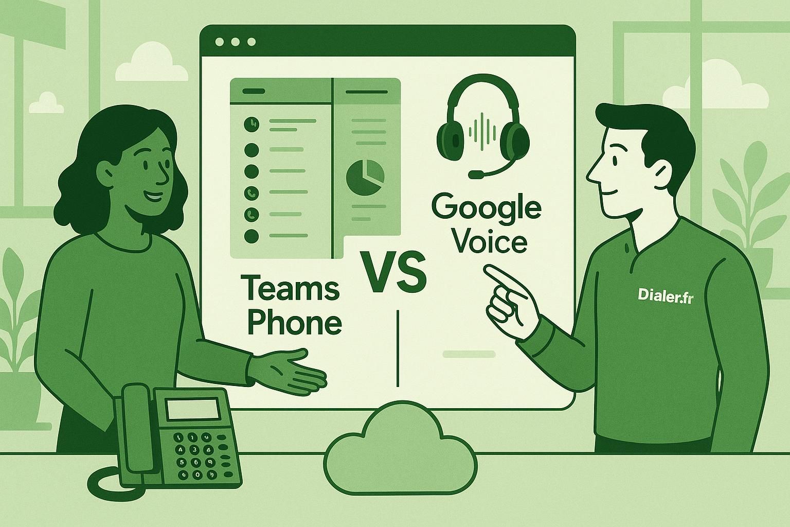 découvrez les différences entre teams phone et google voice pour choisir la solution idéale qui optimisera la communication de votre entreprise.