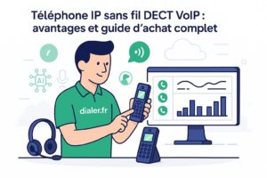 Téléphone ip sans fil dect voip : avantages et guide d&rsquo;achat complet