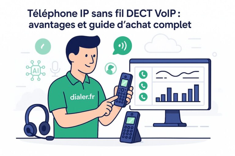 Téléphone ip sans fil dect voip : avantages et guide d&rsquo;achat complet