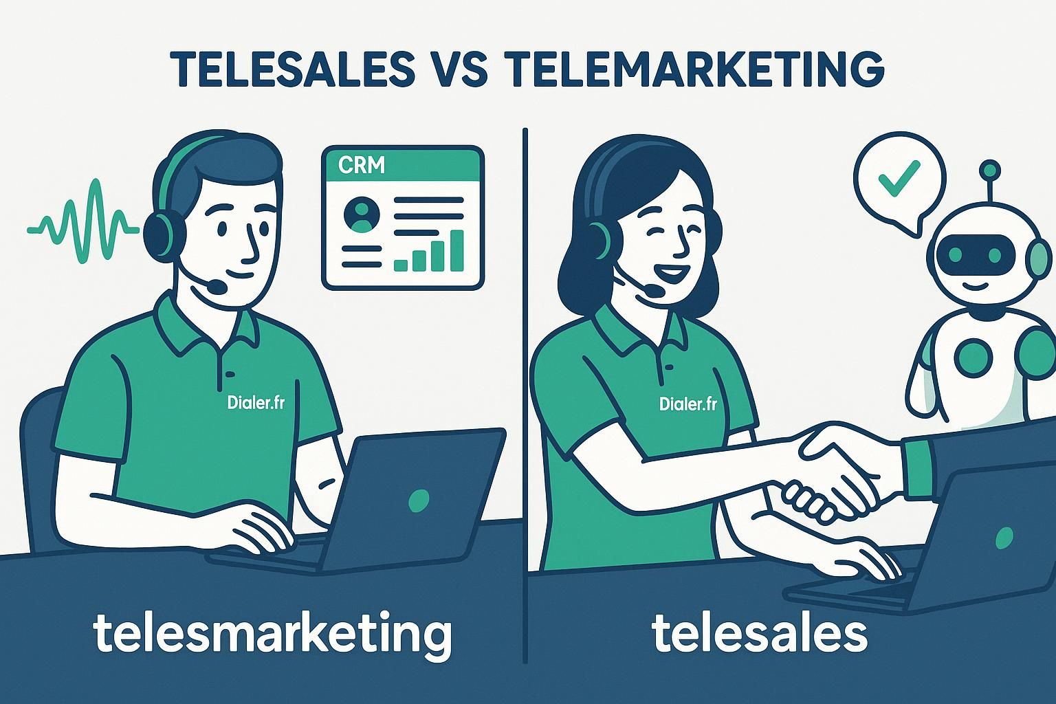 découvrez les différences clés entre telesales et telemarketing pour mieux comprendre leurs rôles et optimiser vos stratégies commerciales.
