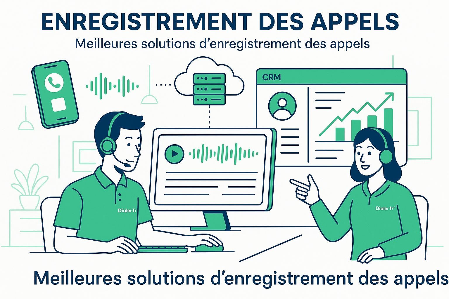 découvrez les 5 meilleures solutions d'enregistrement des appels adaptées aux besoins des entreprises professionnelles pour améliorer la qualité et la gestion de la communication.