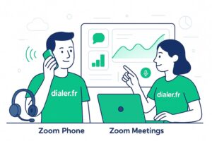 Zoom phone vs zoom meetings : comprendre les différences et leur complémentarité