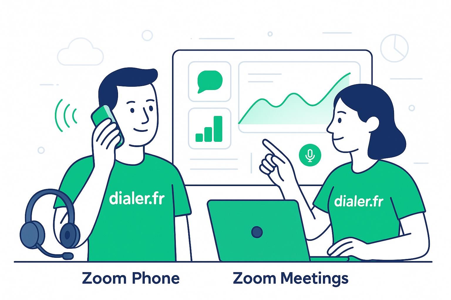 Zoom phone vs zoom meetings : comprendre les différences et leur complémentarité