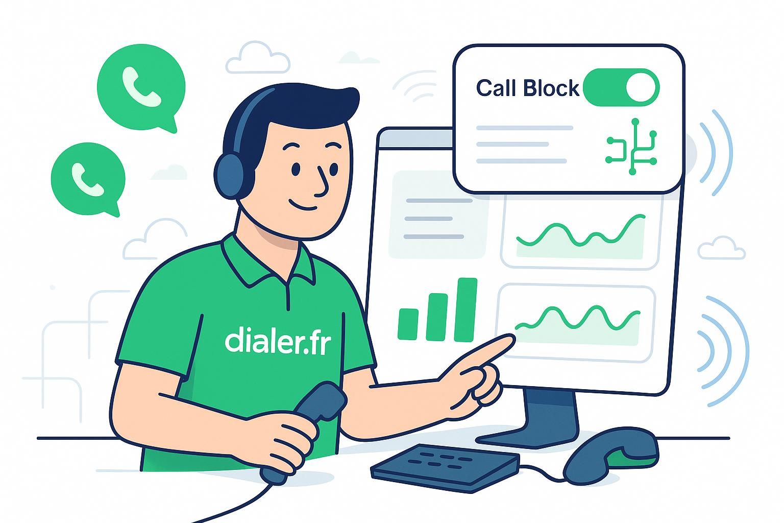 Bloquer deux heures par jour pour une prospection efficace avec call block