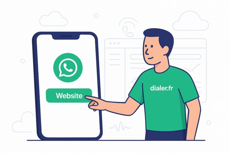 Comment ajouter un bouton site web à votre widget WhatsApp Business pour augmenter votre visibilité