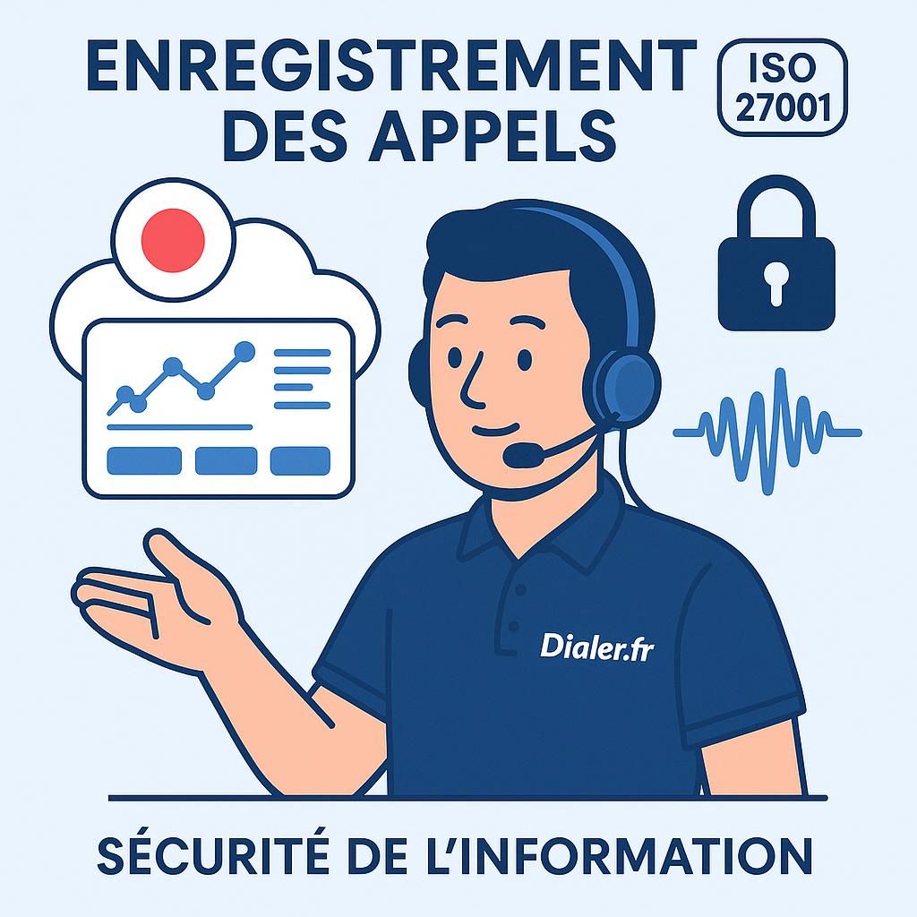 découvrez comment garantir la sécurité de l'information en utilisant l'enregistrement des appels conforme à la norme iso 27001 pour protéger vos données sensibles efficacement.