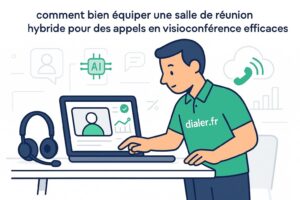 Comment bien équiper une salle de réunion hybride pour des appels en visioconférence efficaces