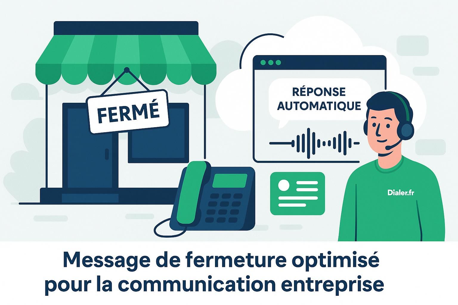 apprenez à créer un message de fermeture hors horaires clair et professionnel pour améliorer la communication avec vos clients et valoriser votre entreprise.