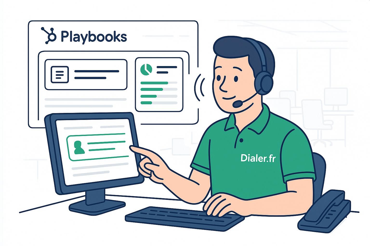 découvrez comment hubspot playbooks améliore la téléphonie en guidant efficacement les agents, optimisant ainsi la communication et la performance commerciale.
