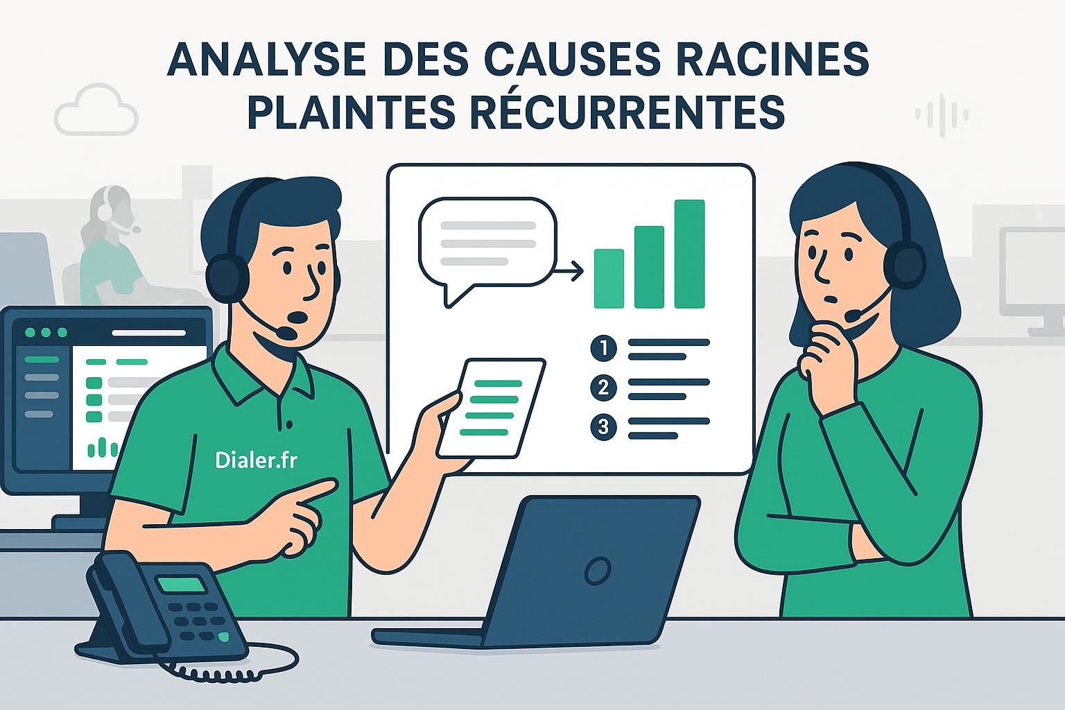 découvrez comment identifier efficacement les causes profondes des plaintes récurrentes afin d'améliorer leur gestion et d'optimiser la satisfaction client.