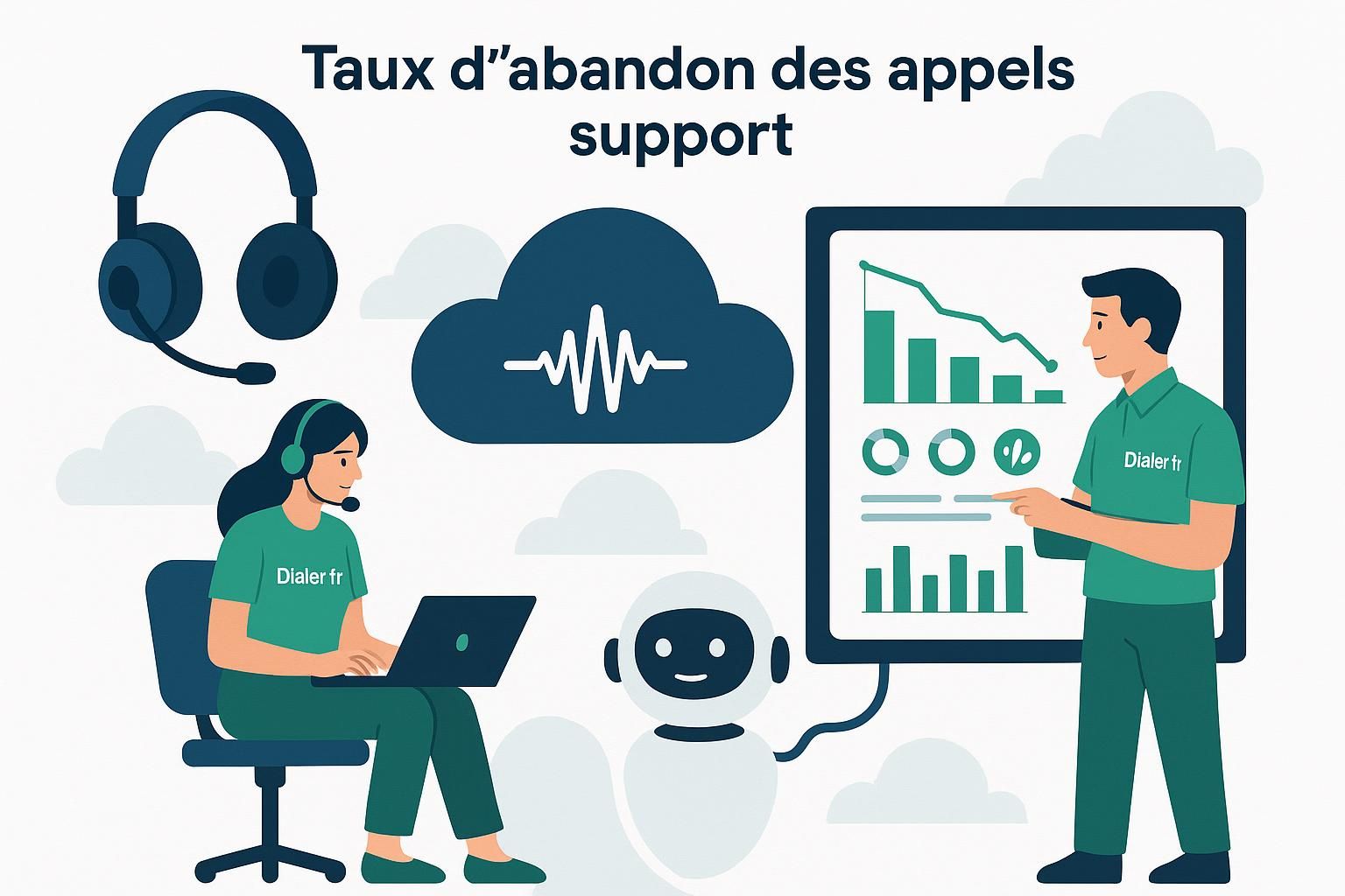 découvrez des stratégies efficaces pour maintenir le taux d'abandon des appels support sous 5 %, améliorer la satisfaction client et optimiser la qualité de votre service client.