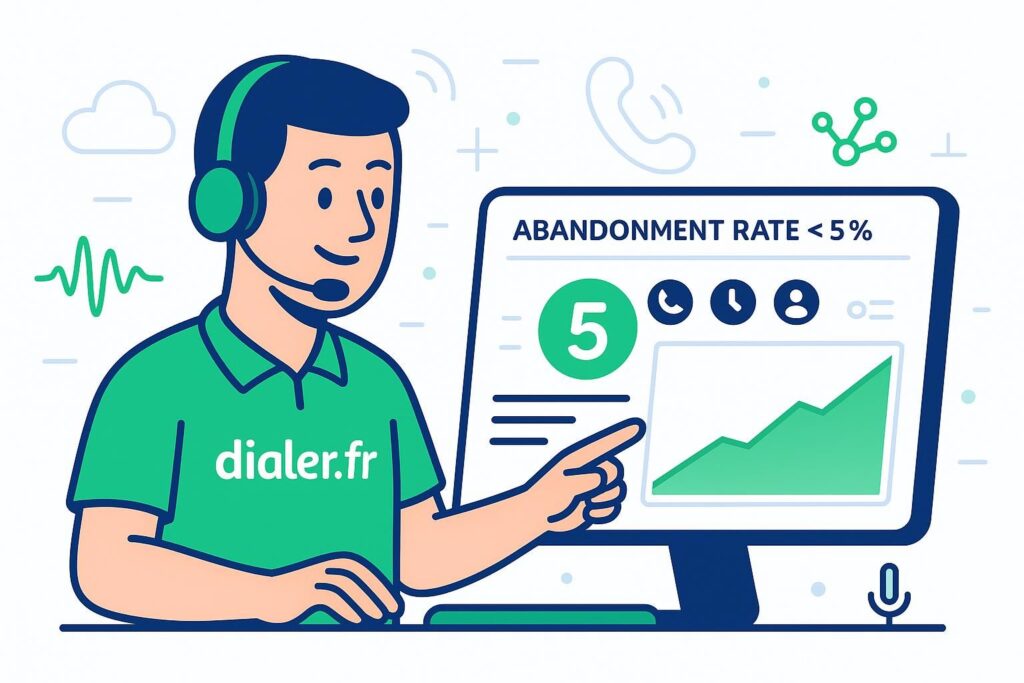 Comment maintenir le taux d&rsquo;abandon des appels support sous 5 pour améliorer la satisfaction client