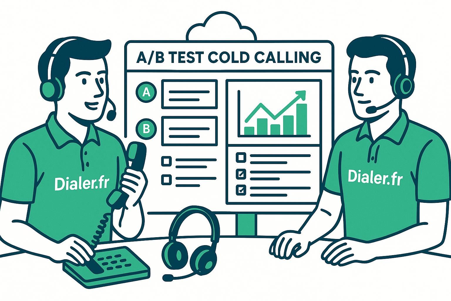 découvrez comment élaborer un ab test performant pour optimiser vos scripts de cold calling et augmenter vos taux de conversion.