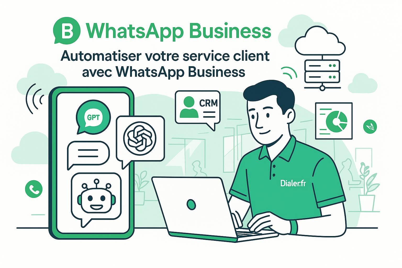 découvrez comment utiliser whatsapp business avec un chatbot gpt pour automatiser efficacement votre service client et améliorer la satisfaction de vos clients.