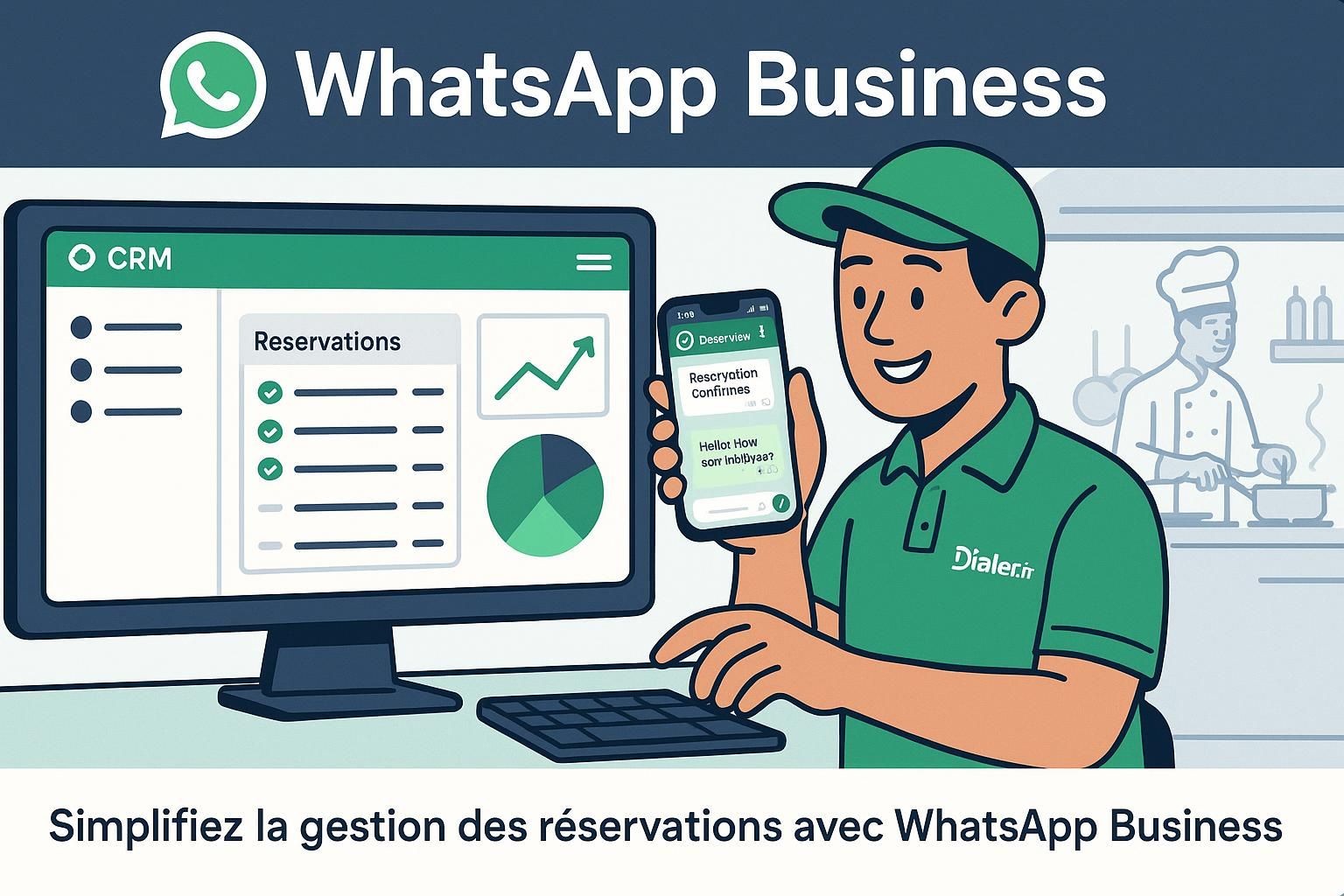 découvrez comment utiliser whatsapp business pour gérer efficacement les commandes et réservations dans les restaurants, améliorer la communication avec vos clients et optimiser votre service.