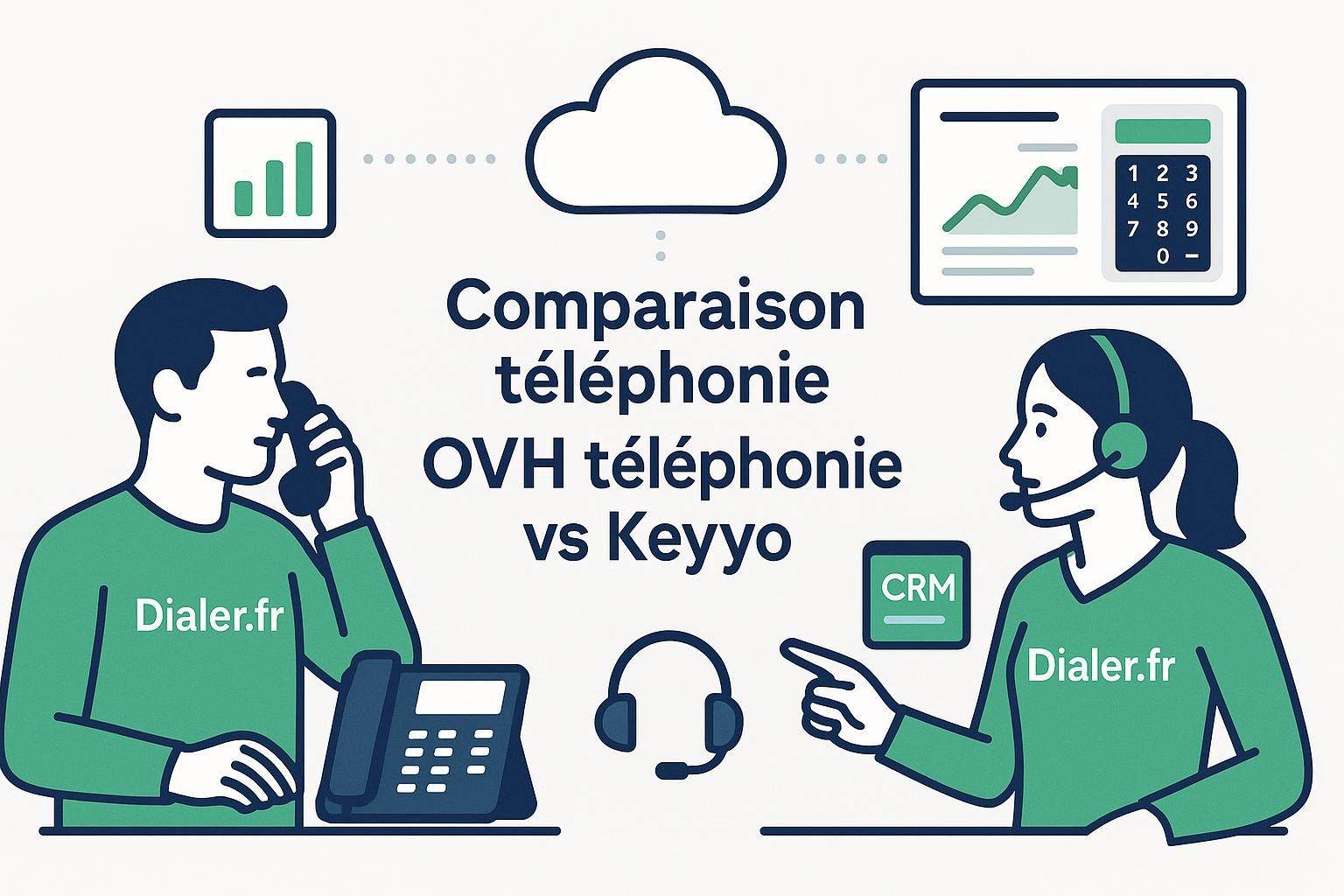 découvrez notre comparaison complète entre ovh téléphonie et keyyo pour 2026 afin de choisir le service téléphonique le mieux adapté à vos besoins professionnels et personnels.