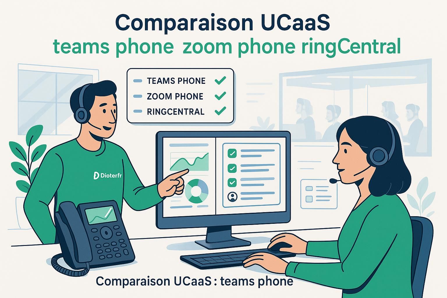 découvrez une comparaison approfondie entre teams phone, zoom phone et ringcentral en téléphonie ucaas pour choisir la solution la mieux adaptée à vos besoins professionnels.