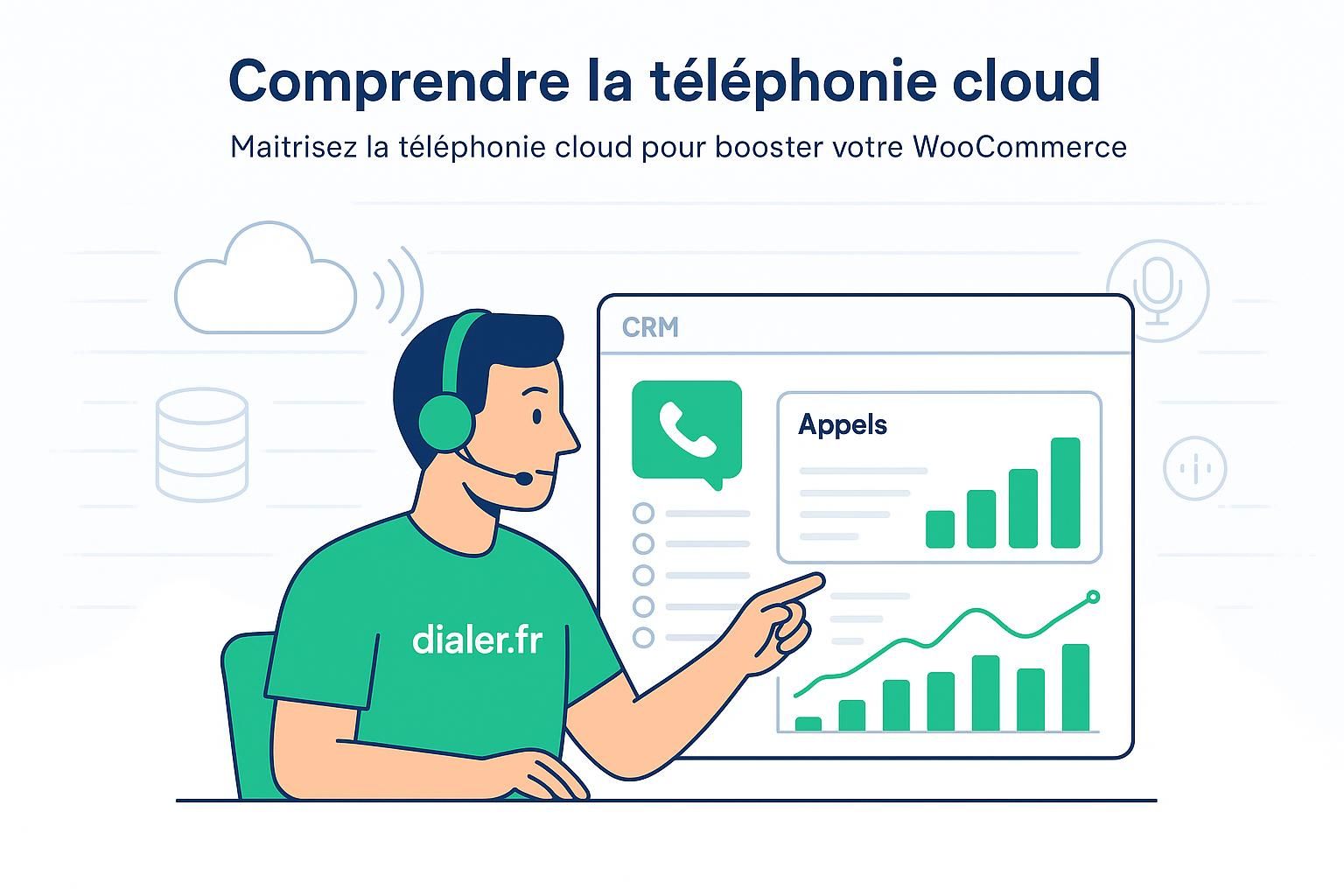 Comprendre la téléphonie cloud pour optimiser votre boutique WooCommerce