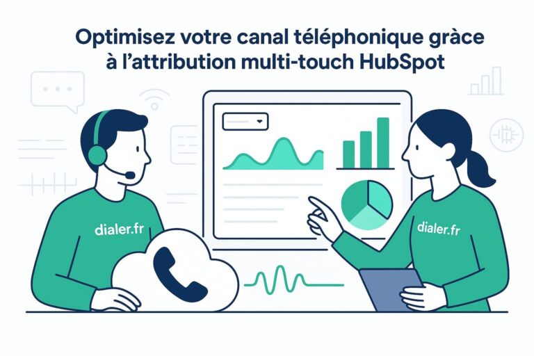 Comprendre l&rsquo;attribution multi touch de hubspot pour optimiser le canal téléphonique