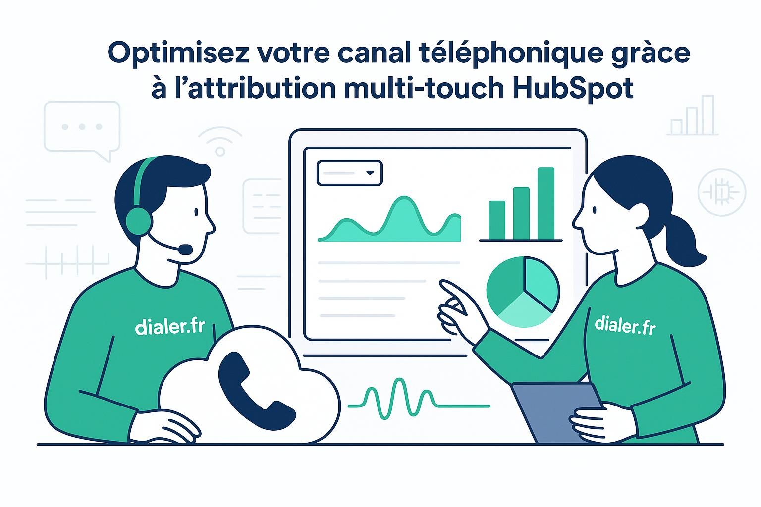 Comprendre l&rsquo;attribution multi touch de hubspot pour optimiser le canal téléphonique