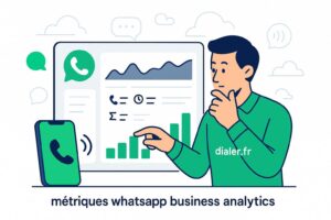 Comprendre les métriques et le reporting dans whatsapp business analytics