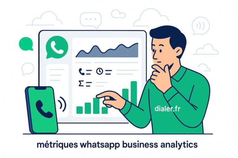 Comprendre les métriques et le reporting dans whatsapp business analytics