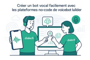 Créer un bot vocal facilement avec les plateformes no-code de voicebot builder