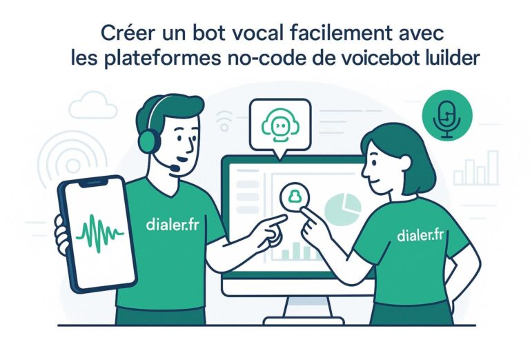 Créer un bot vocal facilement avec les plateformes no-code de voicebot builder