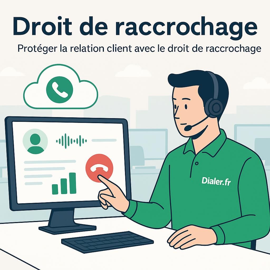 découvrez comment un agent peut exercer son droit de raccrochage pour mettre fin efficacement à un appel, avec des conseils pratiques et les règles à respecter.