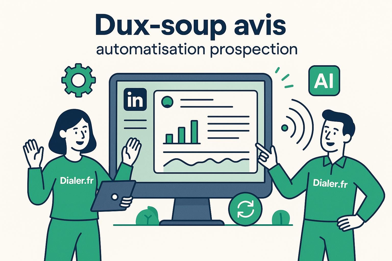 découvrez notre guide complet et les avis sur dux-soup, l'outil idéal pour automatiser efficacement votre prospection sur linkedin et booster vos résultats.