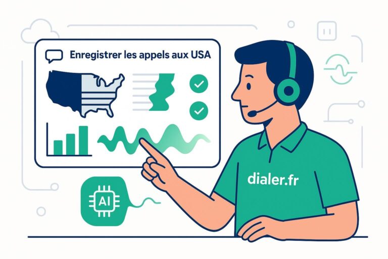 Enregistrer les appels aux usa : règles fédérales et différences par état en 2026