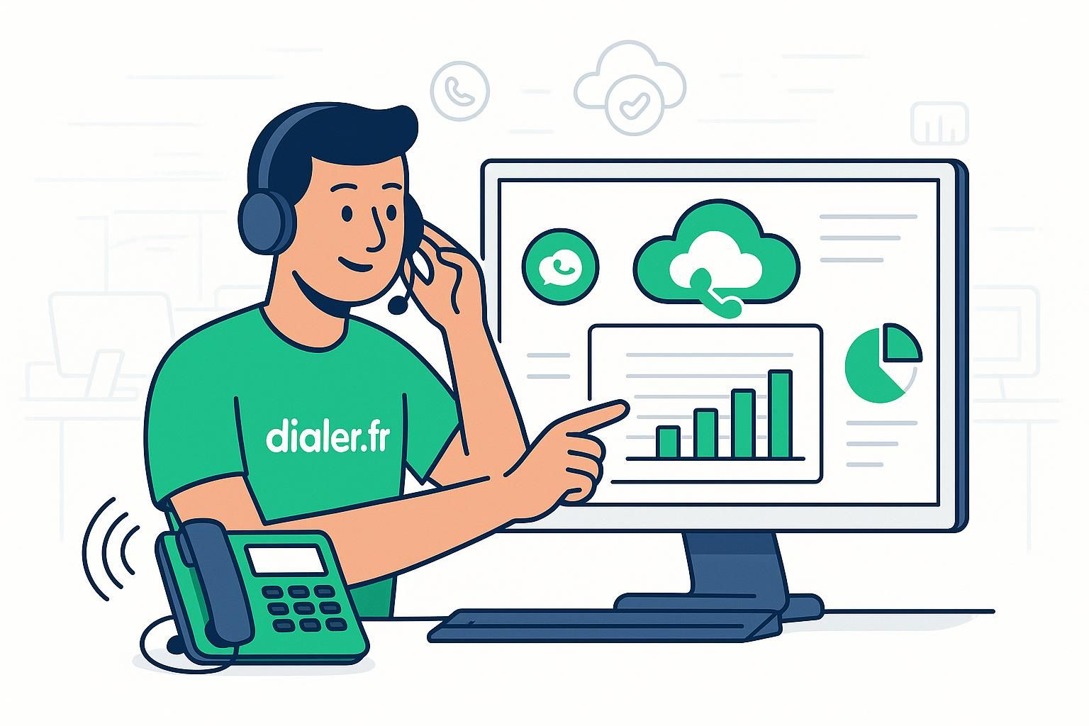 Flex office et téléphonie : comment adapter les solutions aux bureaux non attitrés