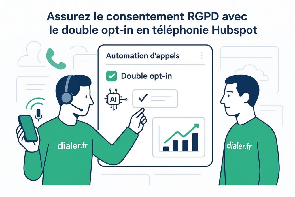 Hubspot téléphonie et RGPD : comment assurer le consentement avec le double opt-in
