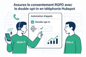 Hubspot téléphonie et RGPD : comment assurer le consentement avec le double opt-in