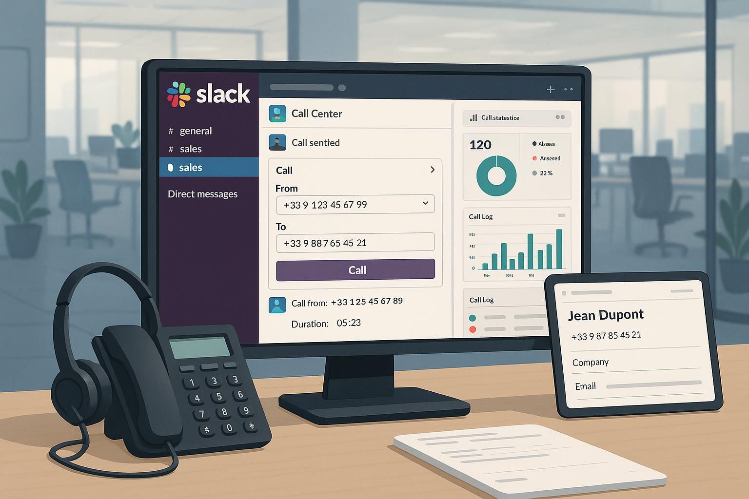 découvrez comment intégrer la téléphonie cloud à slack pour optimiser la communication en entreprise, simplifier les échanges et améliorer la collaboration entre équipes.